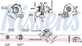 Nissens 93051 - TURBO MERCEDES SPRINTER W 901-905(9