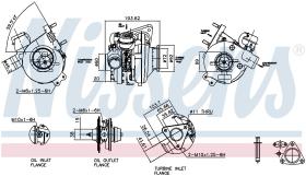 Nissens 93055 - TURBO FORD RANGER(ER.EQ)(98-)2.8 TD