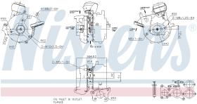 Nissens 93056 - TURBO NISSAN PATHFINDER III(R51)(05