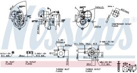 Nissens 93060 - TURBO HYUNDAI SANTA FE (SM)(00-)2.0