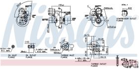 Nissens 93062 - TURBO HYUNDAI GETZ(TB)(02-)1.5 CRDI