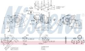 Nissens 93071 - TURBO SEAT IBIZA IV(6J)(08-)1.2 TDI