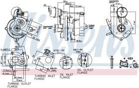 Nissens 93073 - TURBO DACIA LOGAN I(04-)1.5 DCI