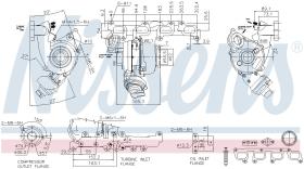 Nissens 93076 - TURBO VOLKSWAGEN JETTA III(1K2)(05-