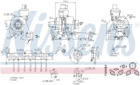 Nissens 93079 - TURBO VOLKSWAGEN JETTA III(1K2)(05-