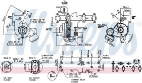 Nissens 93091 - TURBO SEAT LEON(1M1)(99-)1.9 TDI