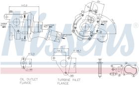 Nissens 93093 - TURBO OPEL MOVANO A(98-)1.9 DTI