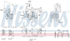 Nissens 93095 - TURBO VOLKSWAGEN FOX(5Z)(05-)1.4 TD