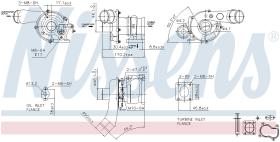 Nissens 93101 - TURBO FIAT PALIO WEEKEND(178)(96-)1