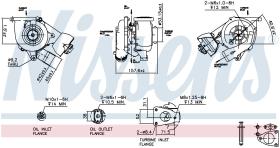 Nissens 93102 - TURBO VOLVO S80 II(AS)(06-)2.0 D