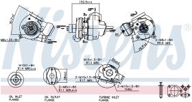 Nissens 93107 - TURBO BMW 5 E39(95-)520 D