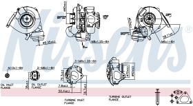 Nissens 93109 - TURBO MERCEDES E-CLASS W 210(95-)E