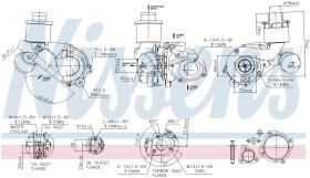 Nissens 93110 - TURBO OPEL CORSA D(06-)1.3 CDTI