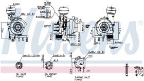 Nissens 93114 - TURBO SUZUKI GRAND VITARA/ESCUDO(JT