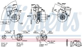 Nissens 93125 - TURBO HYUNDAI SANTA FE(CM)(06-)2.2