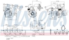 Nissens 93130 - TURBO VOLKSWAGEN JETTA III(1K2)(05-