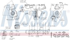 Nissens 93131 - TURBO OPEL ASTRA H(04-)1.9 CDTI