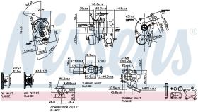 Nissens 93132 - TURBO CITROEN C1(PM.PN)(05-)1.4 HDI