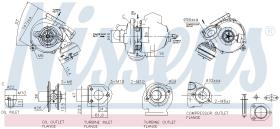 Nissens 93140 - TURBO BMW 3 E46(98-)320D