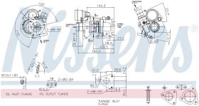 Nissens 93141 - TURBO RENAULT CLIO III(05-)1.2 TCE