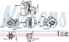 Nissens 93144 - TURBO BMW X5 E53(00-)X5 3.0D