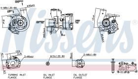 Nissens 93148 - TURBO OPEL COMBO(00-)1.7 DTI