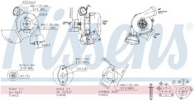 Nissens 93149 - TURBO OPEL ASTRA G(98-)2.2 TD