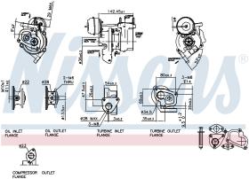 Nissens 93156 - TURBO OPEL CORSA D(06-)1.3 CDTI