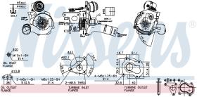 Nissens 93163 - TURBO VOLVO V40(VW)(95-)1.9 TDI