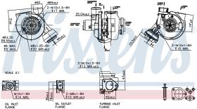 Nissens 93177 - TURBO BMW 5 E39(95-)530 D