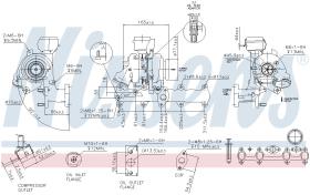 Nissens 93181 - TURBO VOLKSWAGEN JETTA III(1K2)(05-