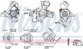 Nissens 93192 - TURBO MERCEDES VIANO W 639(03-)2.2