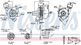 Nissens 93203 - TURBO HYUNDAI GETZ(TB)(02-)1.5 CRDI