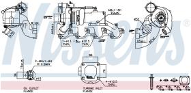 Nissens 93207 - TURBO FORD TRANSIT(FY)(00-)2.0 D