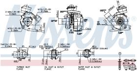 Nissens 93216 - TURBO TOYOTA PREVIA/ESTIMA(R3#.R4#)