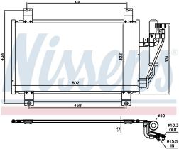 Nissens 940779 - CONDENSADOR MAZDA CX-3(DK)(15-)2.0