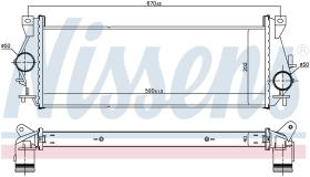  96199 - INTERCOOLER LAND ROVER DEFENDER(LD)