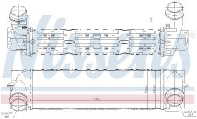 Nissens 96343 - INTERCOOLER BMW X3 F25(10-)X3 35IX
