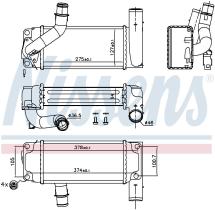  96429 - INTERCOOLER TOYOTA COROLLA(E14#.E15