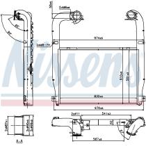  97062 - INTERCOOLER SCANIA R-SERIES(04-).