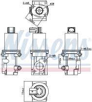 Nissens 98185 - VALVULA EGR LANCIA THESIS(841)(02-)