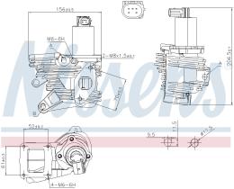  98189 - VALVULA EGR RENAULT SCENIC II(03-)1