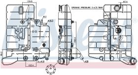 Nissens 996043 - VASO EXPANSION MERCEDES MK(87-)12-3