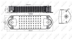 Nrf 31198 - RADIADOR ACEITE SCANIA 4-SERIES / P