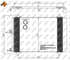  35843 - CONDENSADOR CITROEN BERLINGO 05-