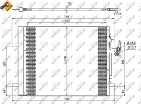  35884 - CONDENSADOR VOLVO S60 11-