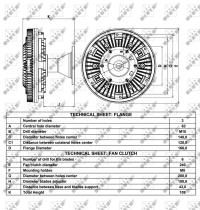 Nrf 49010 - EMBRAGUE VENTILADOR MERCEDES ACTROS