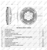 Nrf 49011 - EMBRAGUE VENTILADOR IVECO STRALIS