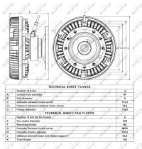 Nrf 49026 - EMBRAGUE VENTILADOR VOLVO FM D13C/F