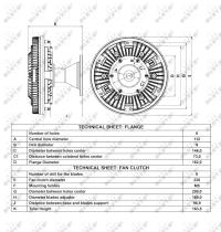 Nrf 49028 - EMBRAGUE VENTILADOR MERCEDES AXOR